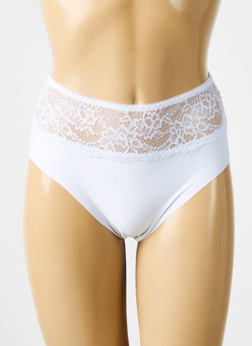 Chilot cu talie înaltă alb ROSA JUNIO femeie