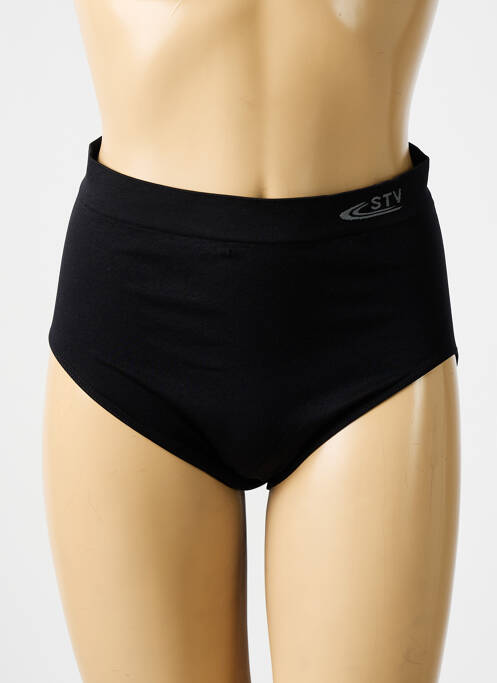 Chilot cu talie înaltă negru STV femeie