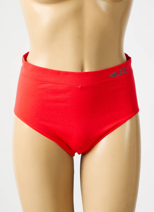 Chilot cu talie înaltă roșu STV femeie