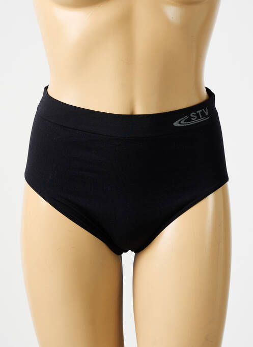 Chilot cu talie înaltă negru STV femeie