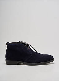 Botine/ghete nubuc toc mic albastru DIGEL homme