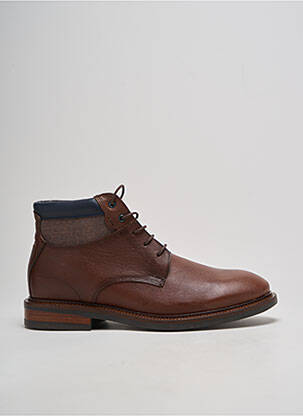 Botine/ghete material neted chiquet maro LE FORMIER bărbat