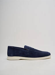 Mocasini toc mic toc mic albastru IZAC homme