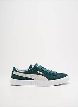 Adidași vârf rotund vârf rotund verde PUMA bărbat