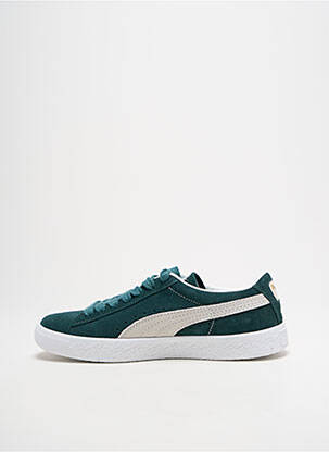 Adidași vârf rotund vârf rotund verde PUMA bărbat