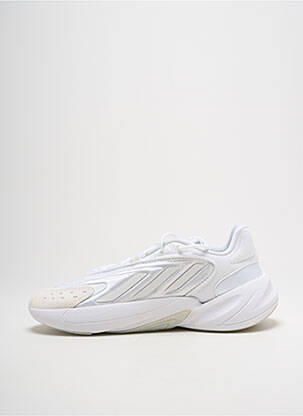 Adidași țesătură satinată toc de 4 la 6 cm alb ADIDAS femeie