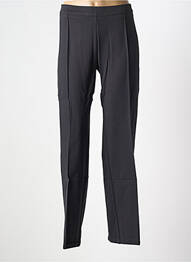 Pantalon drept elasticitate mărime normală negru COLLECTION HASSON femme