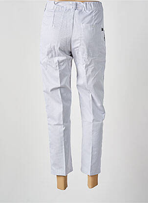 Pantalon 7/8 țesătură poplin mărime normală gri ROBUR femeie