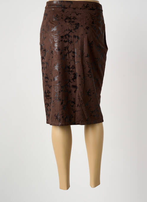 Fustă midi maro GREGORY PAT femeie