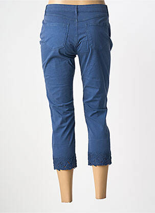 Pantalon trei sferturi buzunare albastru MERI & ESCA femeie