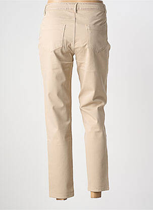 Pantalon slim buzunare bej FUEGO WOMAN femeie