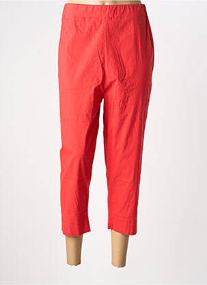 Pantalon trei sferturi roșu FRANCK ANNA femeie