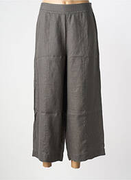Pantalon 7/8 talie elastică gri KOKOMARINA femeie