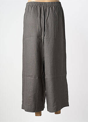 Pantalon 7/8 talie elastică gri KOKOMARINA femeie