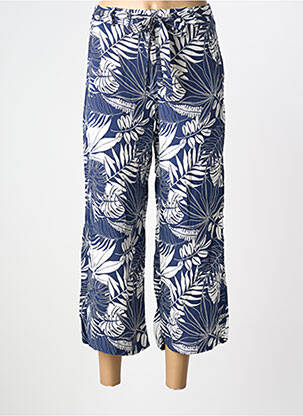 Pantalon trei sferturi albastru C'EST BEAU LA VIE femeie