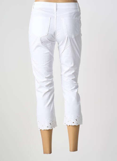 Pantalon trei sferturi alb MERI & ESCA femeie