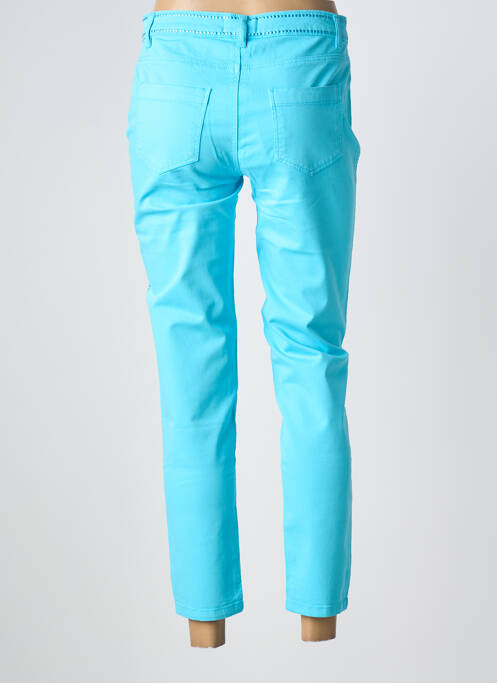 Pantalon slim albastru FUEGO WOMAN femeie
