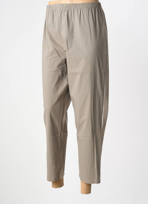 Pantalon 7/8 bej FRANCK ANNA femeie