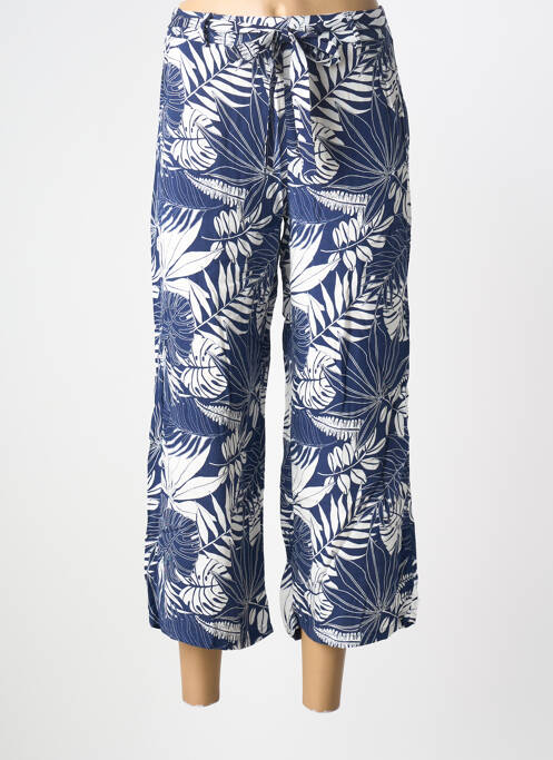 Pantalon trei sferturi albastru C'EST BEAU LA VIE femeie