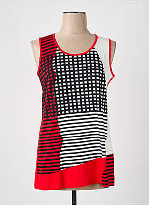 Top roșu MERI & ESCA femeie