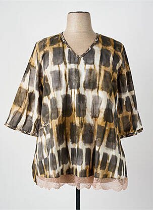 Top verde FRANCK ANNA femeie