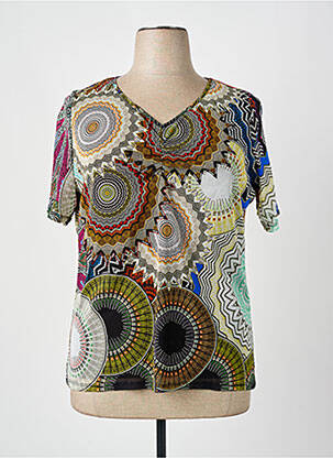 Top verde PAUSE CAFE femeie