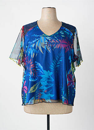 Top albastru PAUSE CAFE femeie