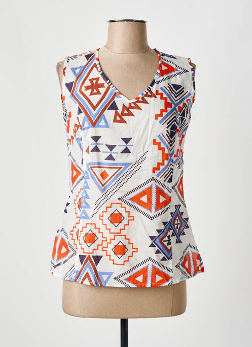 Top alb MERI & ESCA femeie