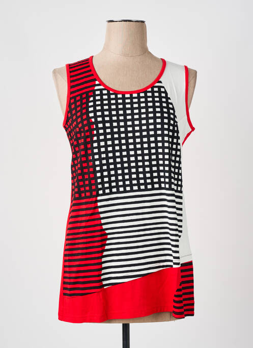 Top roșu MERI & ESCA femeie