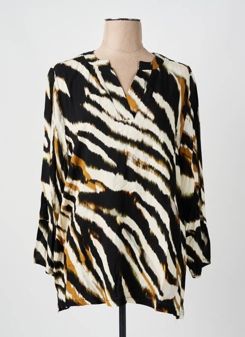 Tunică mâneci lungi negru FRANCK ANNA femeie