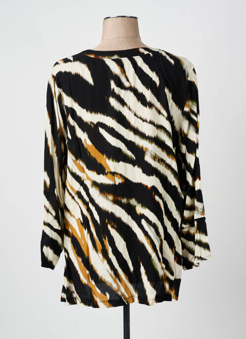 Tunică mâneci lungi negru FRANCK ANNA femeie