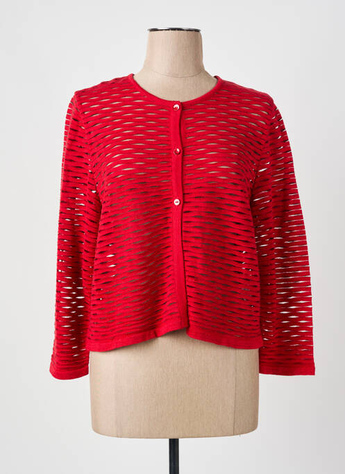 Vestă cu mâneci lungi roșu GREGORY PAT femeie