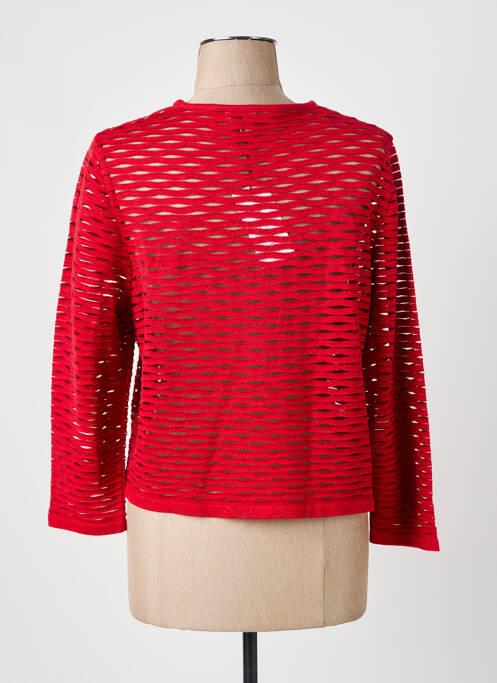 Vestă cu mâneci lungi roșu GREGORY PAT femeie