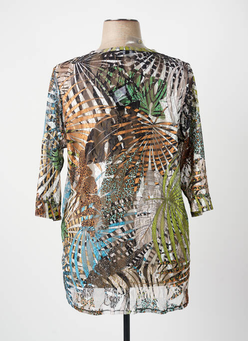 Tunică mâneci lungi verde PAUSE CAFE femeie