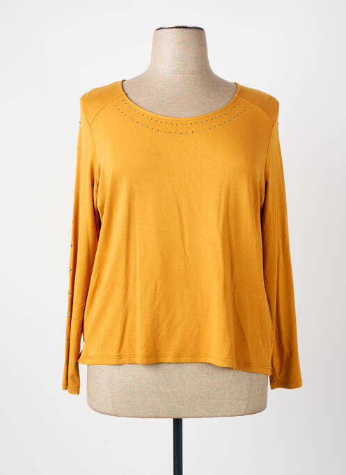 Tricou galben PAUSE CAFE femeie