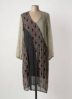 Rochie midi negru FRANCK ANNA femeie