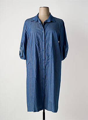 Rochie midi albastru FRANCK ANNA femeie