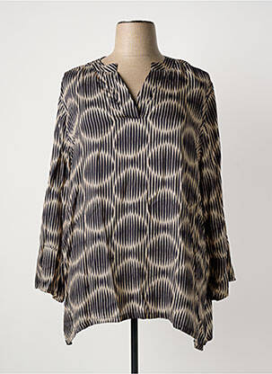 Tunică mâneci lungi negru FRANCK ANNA femeie