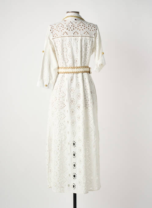 Rochie lungă bej FUEGO WOMAN femeie