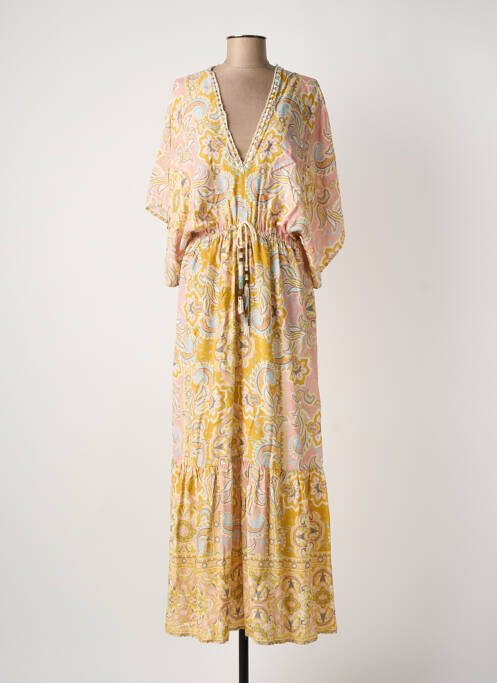 Rochie lungă bej FUEGO WOMAN femeie