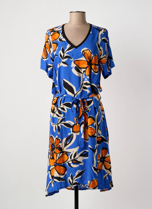 Rochie midi albastru FRANCK ANNA femeie