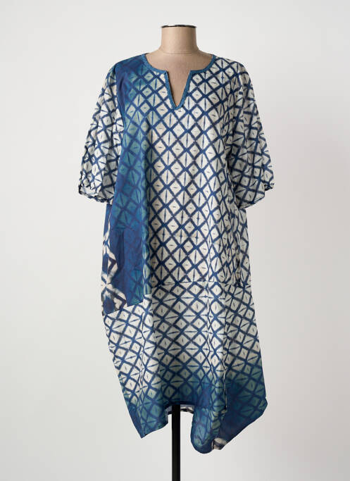 Rochie midi albastru FRANCK ANNA femeie