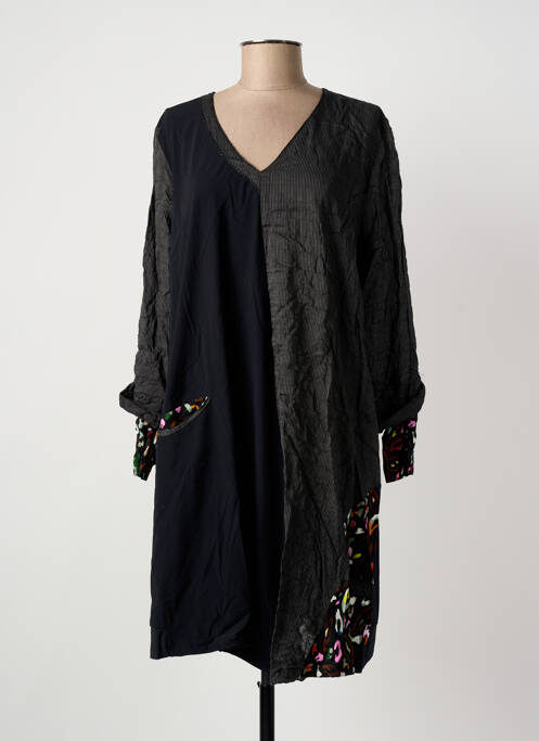 Rochie midi negru FRANCK ANNA femeie