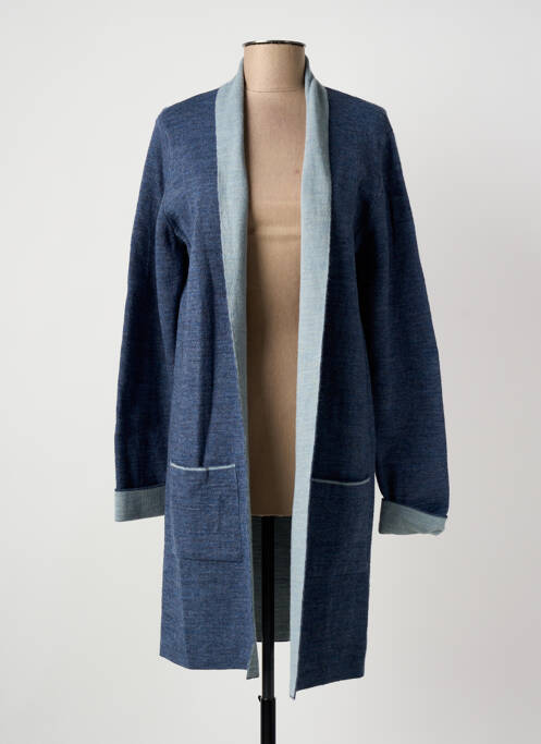 Vestă cu mâneci lungi albastru L'ATELIER D'ANNA femeie