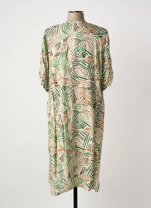 Rochie midi bej FRANCK ANNA femeie