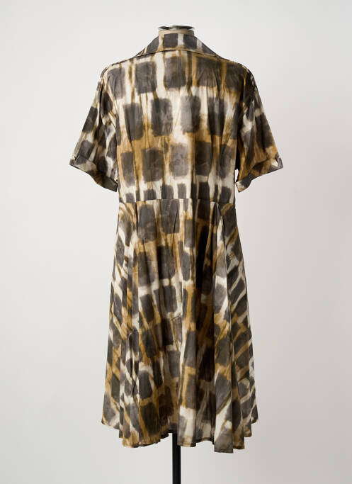 Rochie midi gri FRANCK ANNA femeie