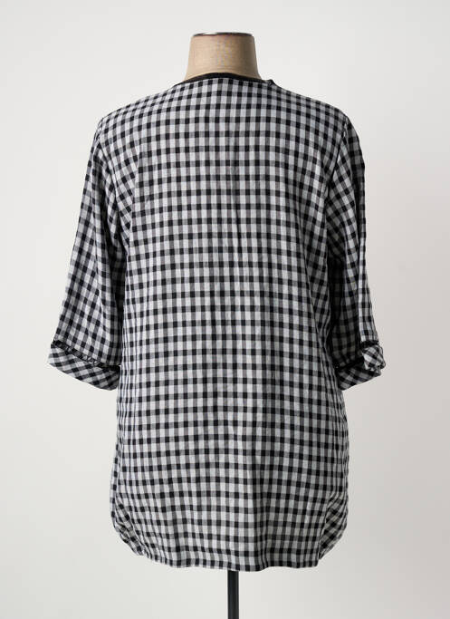 Tunică mâneci lungi negru FRANCK ANNA femeie