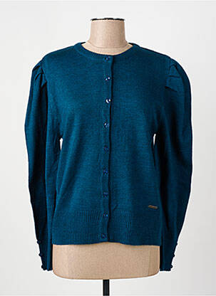 Vestă cu mâneci lungi albastru AGATHE & LOUISE femeie