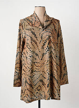 Pulover tunică verde FRANCK ANNA femeie