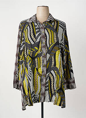 Tunică mâneci lungi verde FRANCK ANNA femeie